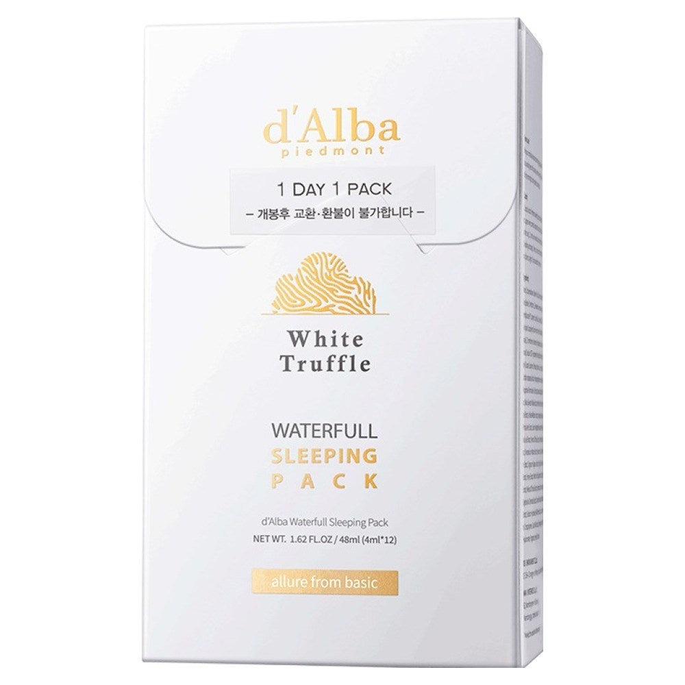 [D'ALBA] Waterfull Vegan Sleeping Pack (48ml)