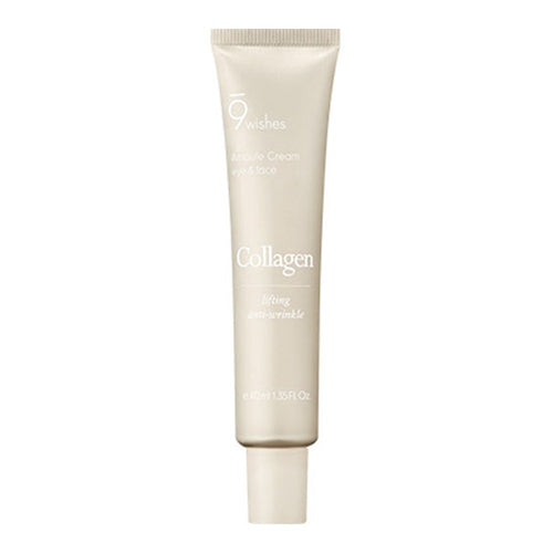 [9WISHES] Vegan Collagen Ampoule Eye & Face Cream (40ml)
