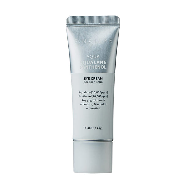 [S.NATURE] Aqua Squalane Panthenol Eye Cream for Face (25ml)