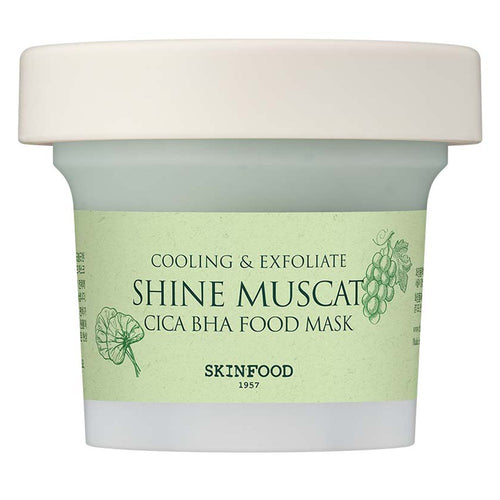 [SKINFOOD] Shine Muscat Cica BHA Food Mask (120g)