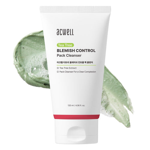 [ACWELL] Tea Tree Blemish Control Pack Cleanser (120ml)