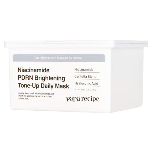 [PAPA RECIPE] Niacinamide PDRN Brightening Tone-Up Daily Mask (30 sheets)