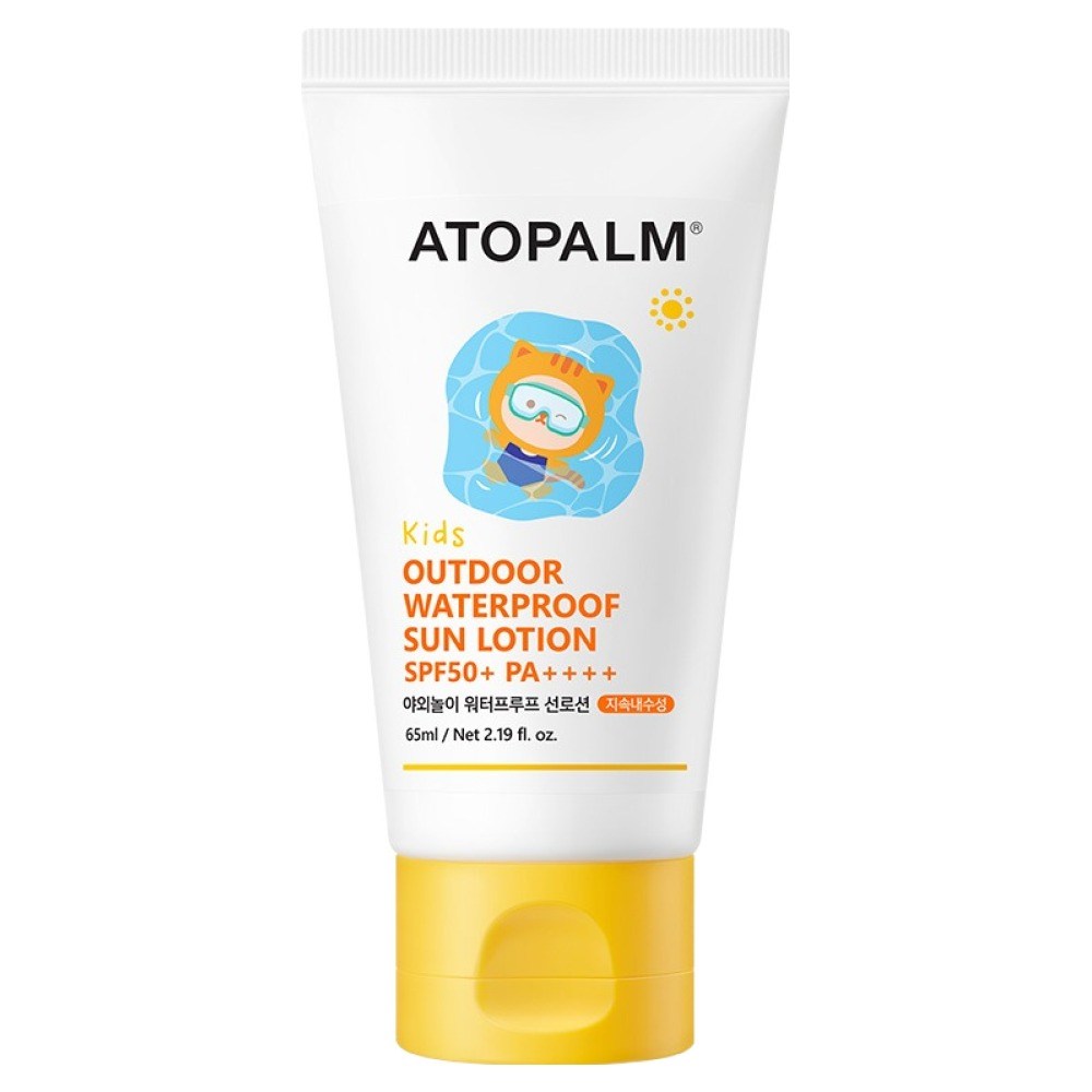 [ATOPALM] Kids Outdoor Waterproof Sun Lotion SPF50+ PA++++ (65ml)