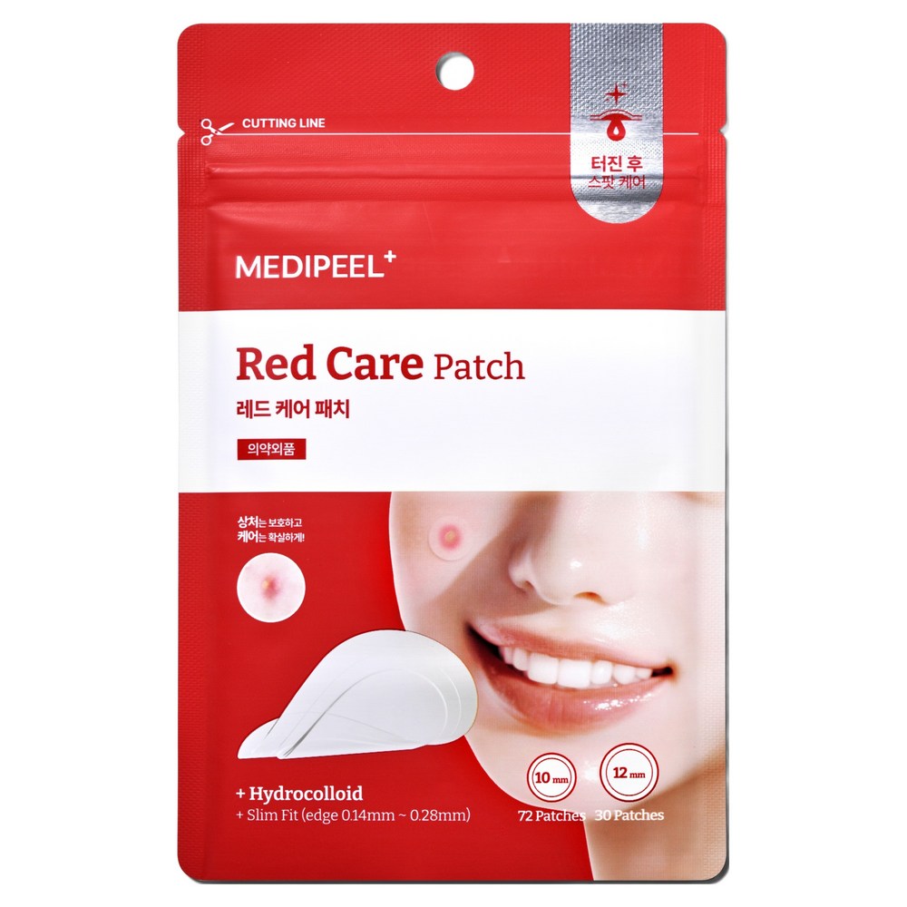 [MEDIPEEL] Red Care Patch (102 patches)