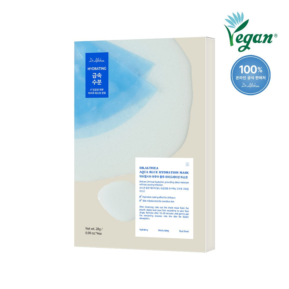 [DR.ALTHEA] Aqua Blue Hydration Mask (4 sheets)