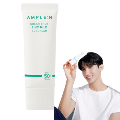 [AMPLE:N] Solar Shot Zinc Mild Sunscreen SPF50+ PA++++ (40ml)