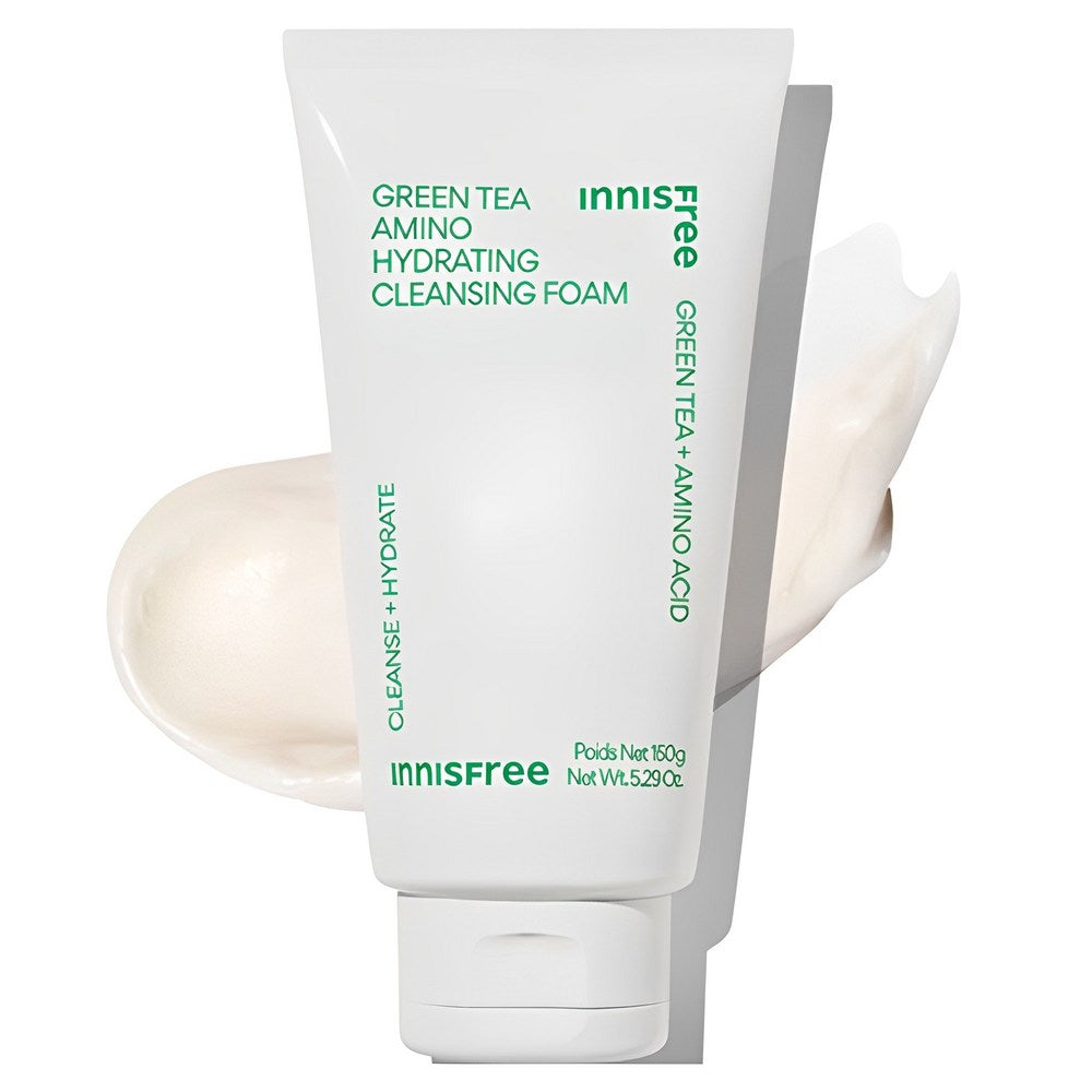 [INNISFREE] Green Tea Amino Acid Cleansing Foam (2 options)