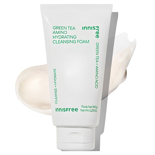 [INNISFREE] Green Tea Amino Acid Cleansing Foam (2 options)