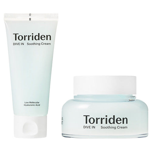 [TORRIDEN] Dive-In Low Molecular Hyaluronic Acid Soothing Cream (2 x 100ml)