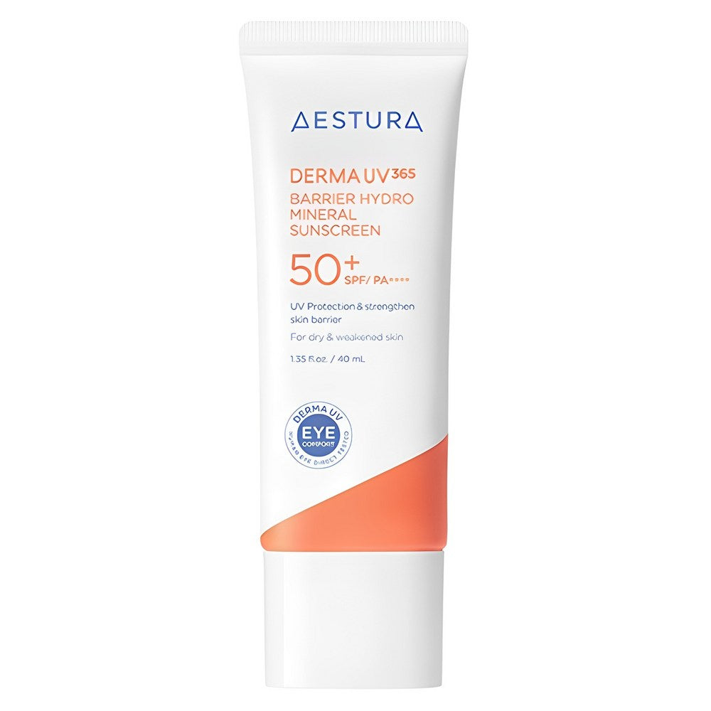 [AESTURA] Derma UV365 Barrier Hydration Mineral Sunscreen SPF50+ PA++++ (40ml)