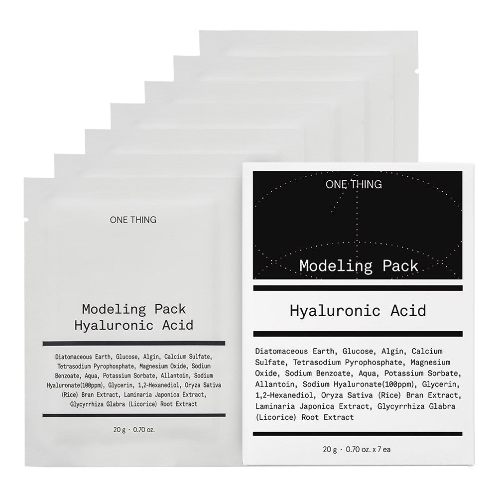 [ONE THING] Hyaluronic Acid Modeling Pack (7 x 20g)