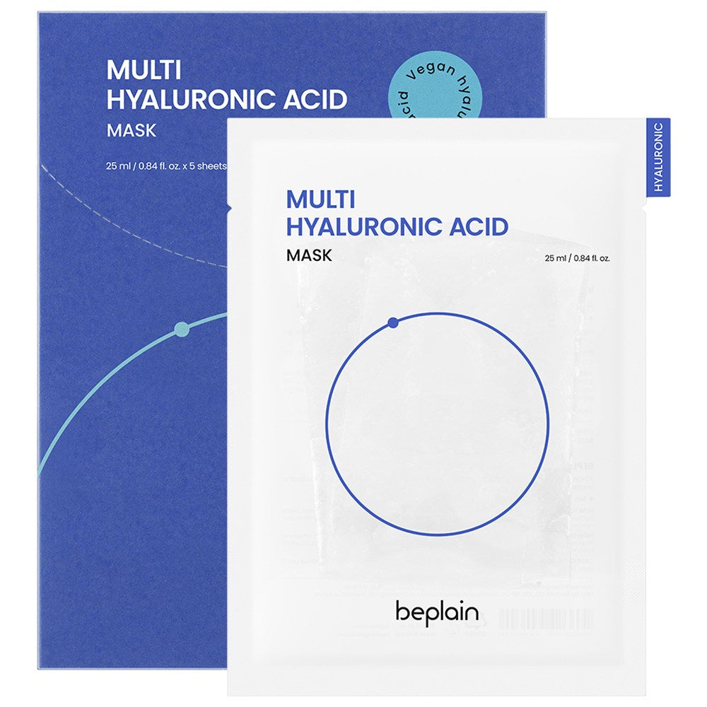 [BEPLAIN] Multi Hyaluronic Acid Mask (5 x 25ml)