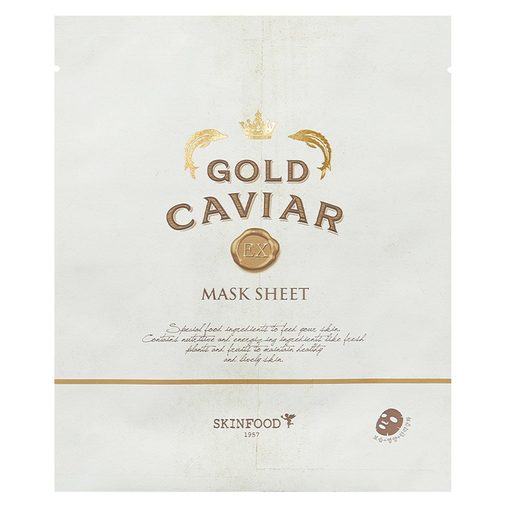 [SKINFOOD] Gold Caviar EX Mask Sheet (25g)