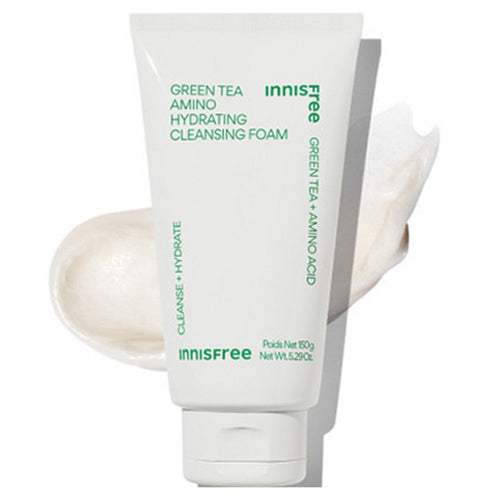 [INNISFREE] Green Tea Amino Hydrating Cleansing Foam (2 options)