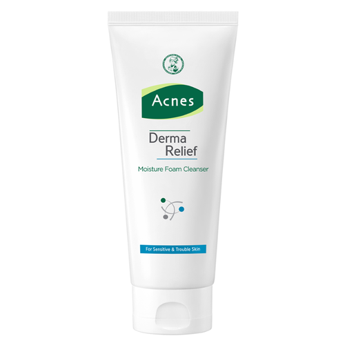 [ACNES] Derma Relief Moisture Foam Cleanser (2 options)