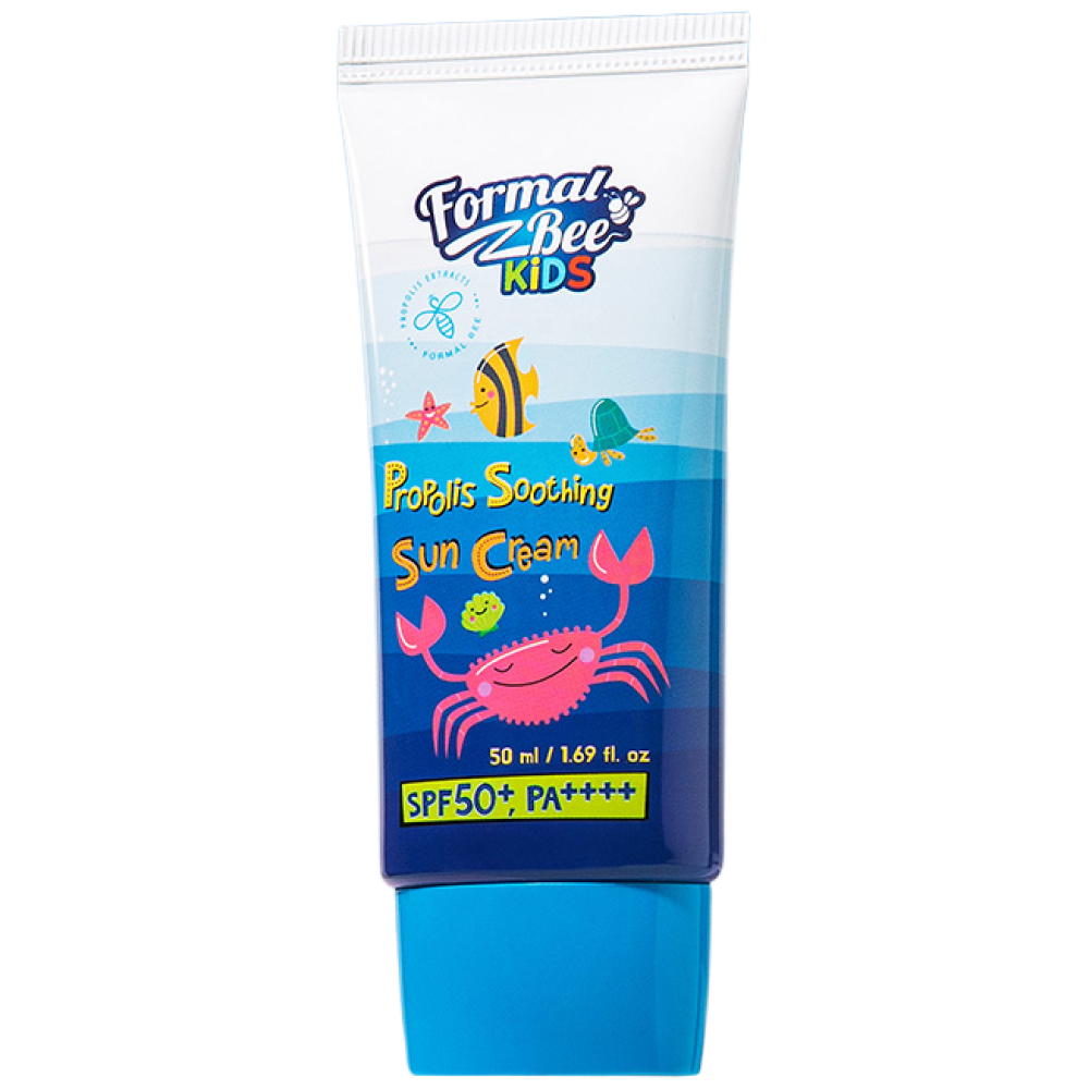 [FORMAL BEE KIDS] Propolis Soothing Sun Cream SPF50+ PA++++ (50ml)