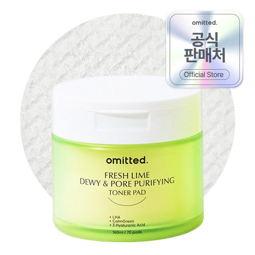 [OMITTED] Fresh Lime LHA Radiance Pore Toner Pad (70 sheets)