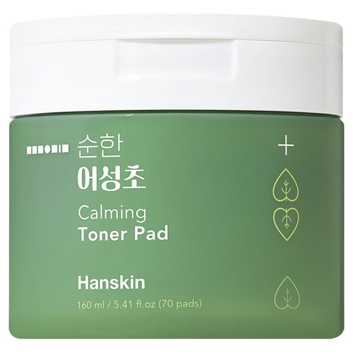 [HANSKIN] Soonhan Houttuynia Calming Toner Pad (70 sheets)