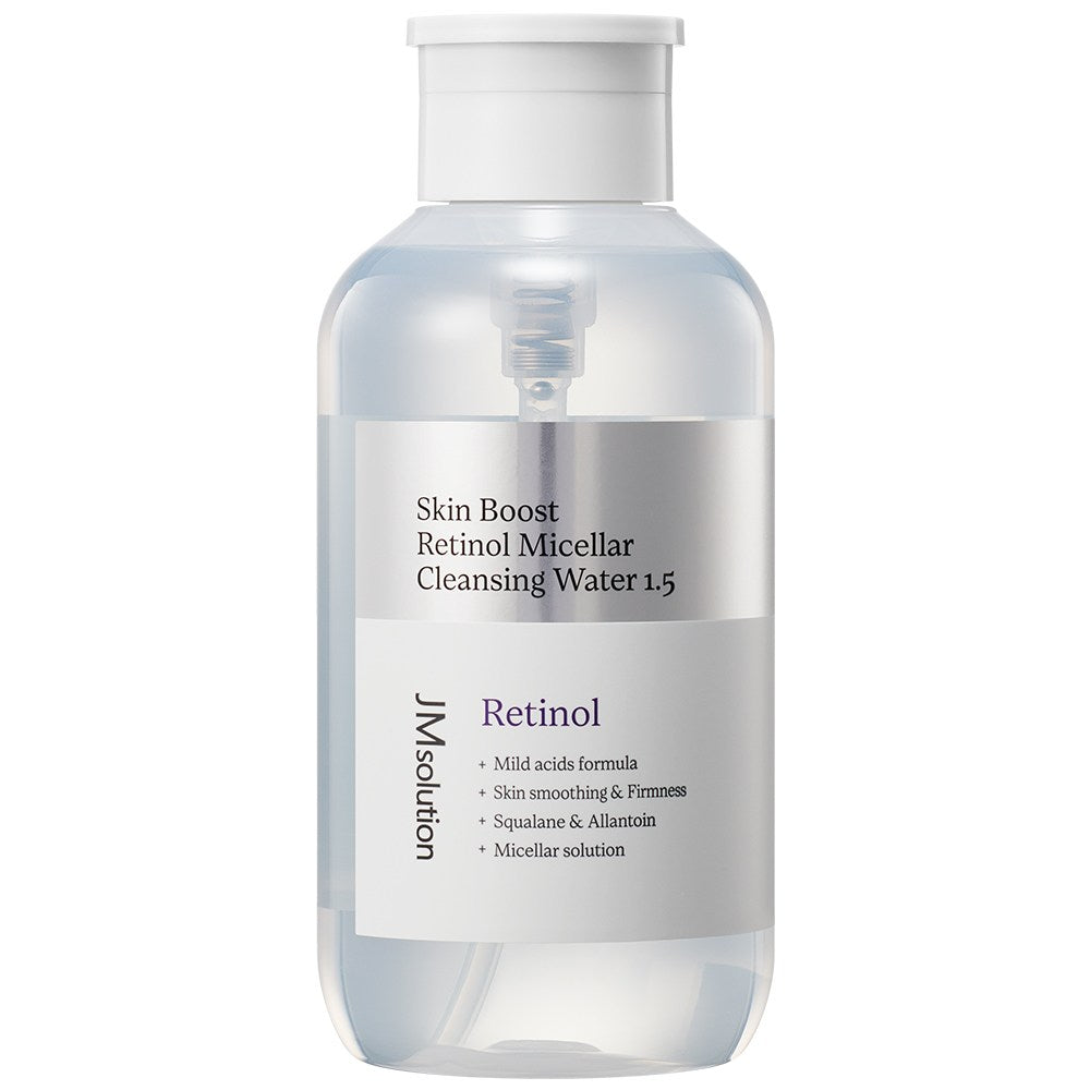 [JMSOLUTION] Skin Boost Retinol Micellar Cleansing Water 1.5 (500ml)