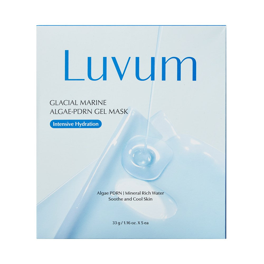 [LUVUM] Ulleungdo Deep Sea Water PDRN Cooling Gel Mask (5 x 33g)