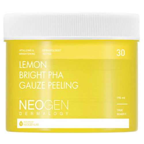 [NEOGEN] Dermalogy Lemon Bright PHA Gauze Peeling Pad (30 sheets)