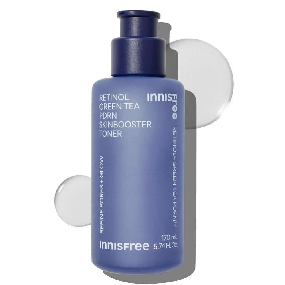 [INNISFREE] Retinol Green Tea PDRN Skinbooster Toner (170ml)