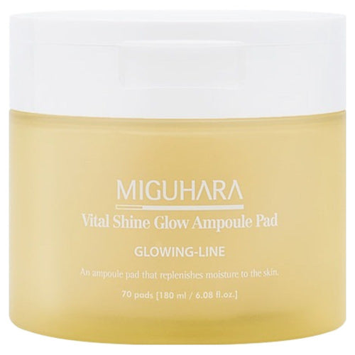 [MIGUHARA] Vital Shine Glow Ampoule Pad (70 sheets)