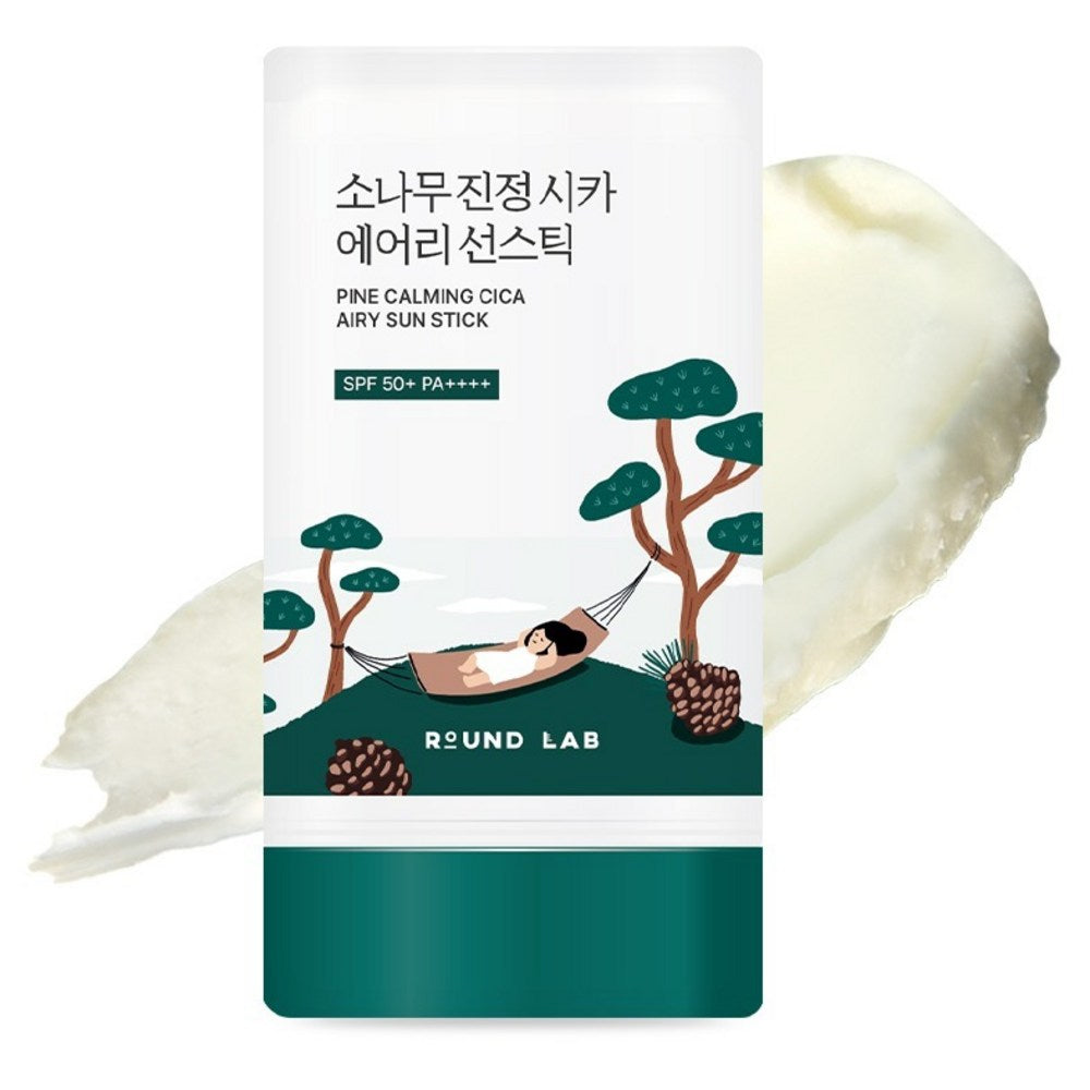 [ROUND LAB] Pine Calming Cica Airy Sunstick SPF50+ PA++++ (19g)