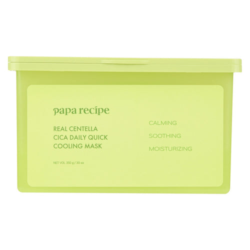 [PAPA RECIPE] Real Centella Daily Quick Cooling Mask (30 sheets)