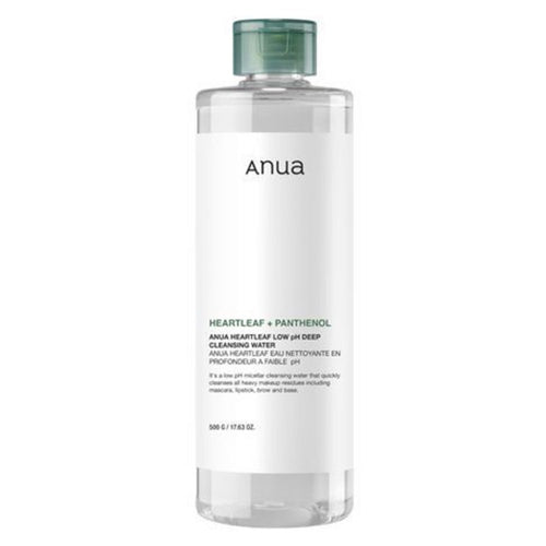 [ANUA] Heartleaf 87 Low pH Deep Cleansing Water (500ml)