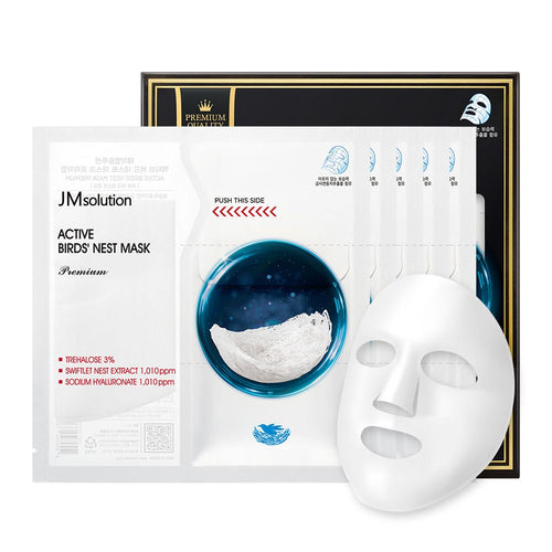 [JMSOLUTION] Premium Active Bird's Nest Mask (5 sheets)
