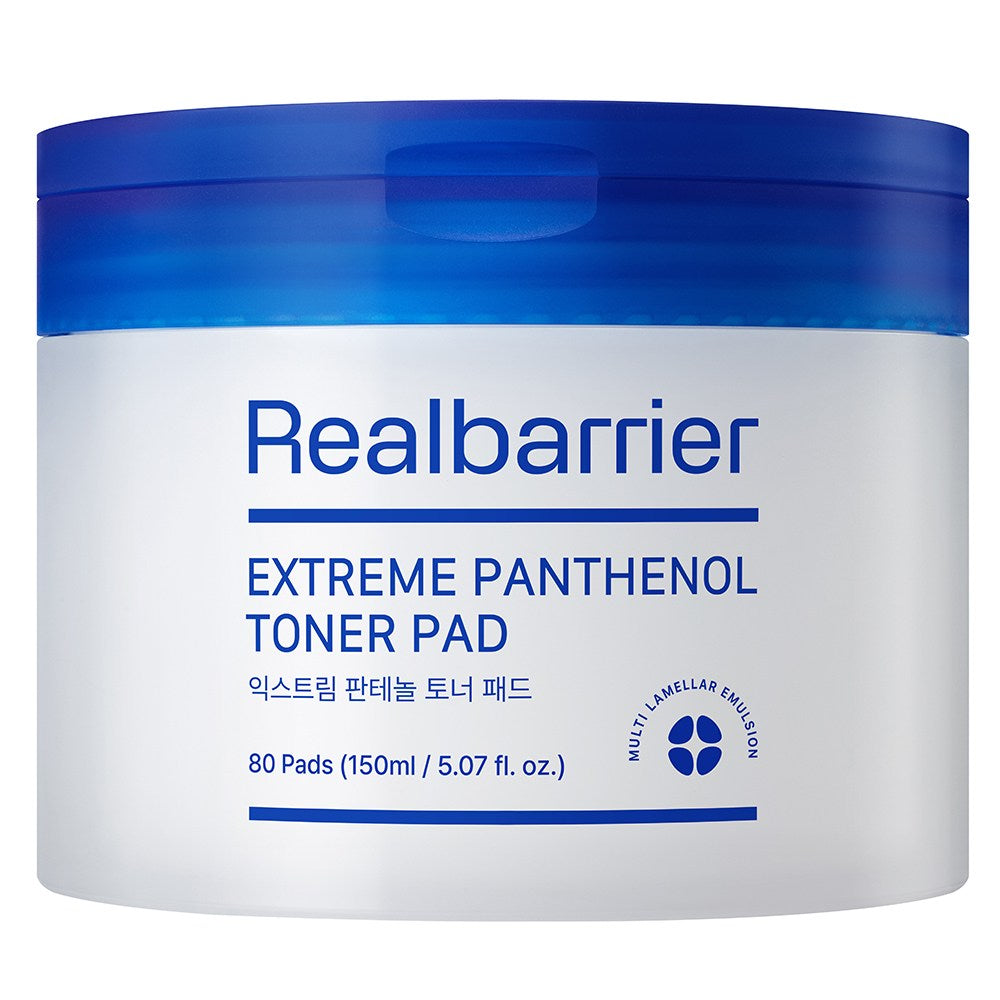 [REAL BARRIER] Extreme Panthenol Toner Pad (80 x 150ml)