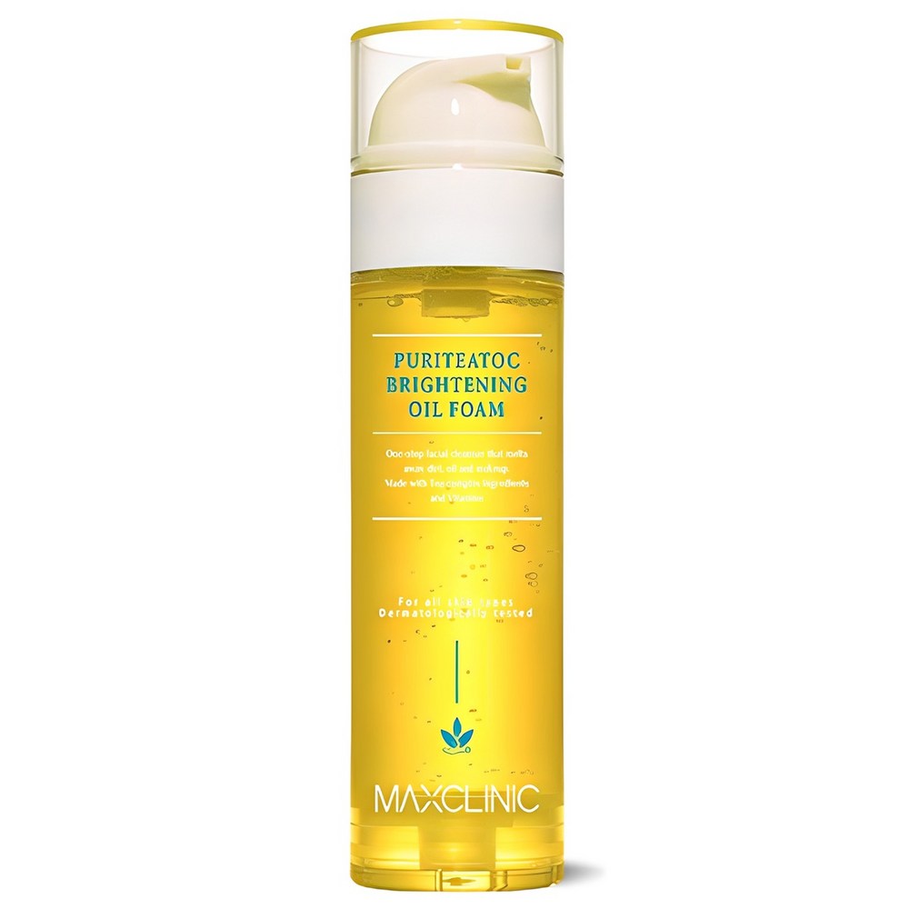 [MAXCLINIC] Puriteatoc Brightening Oil Foam (110g)
