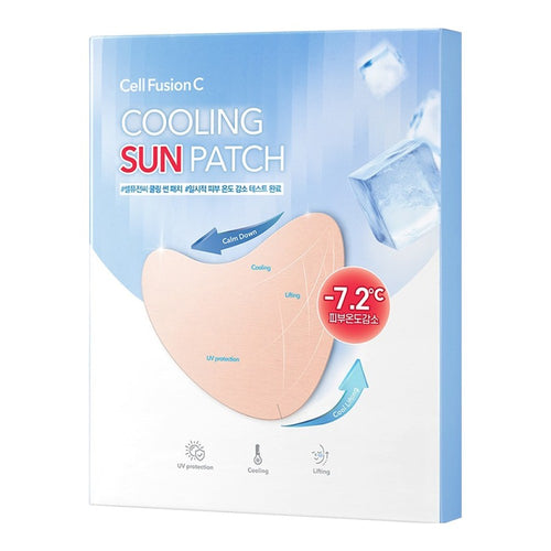 [CELL FUSION C] Cooling Sun Patch (4 x 4.5g)