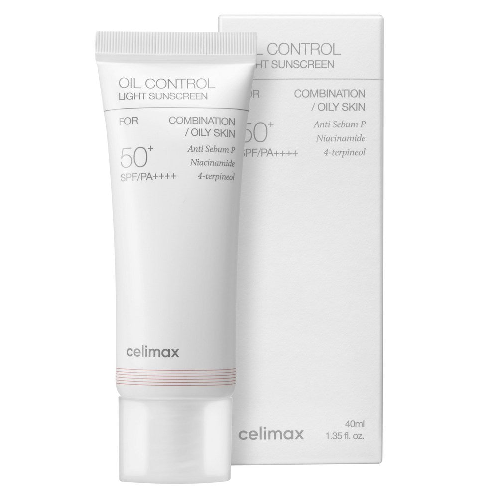 [CELIMAX] Oil Control Light Sunscreen SPF50+ PA++++ (40ml)