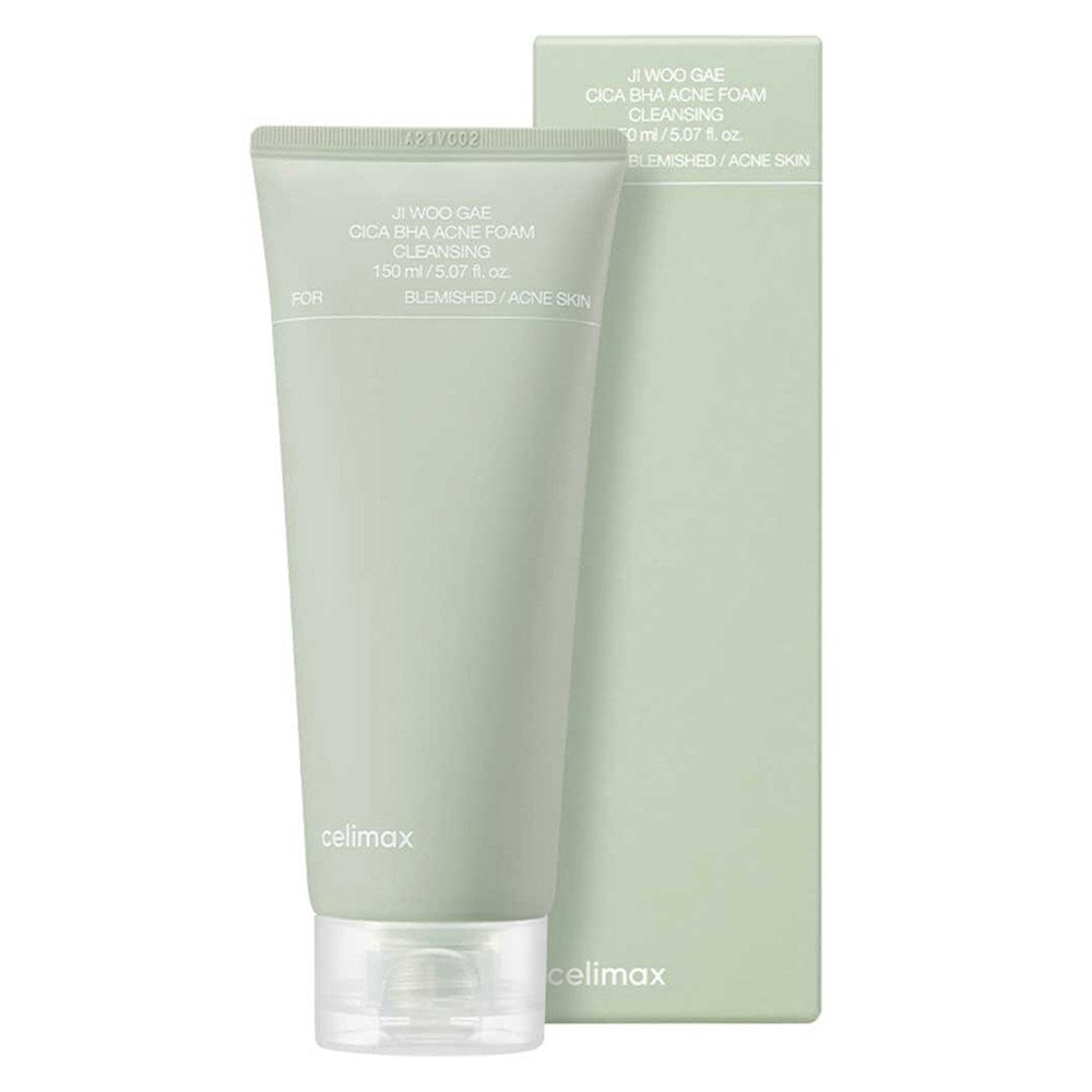 [CELIMAX] Ji Woo Gae Cica BHA Acne Foam Cleansing (150ml)