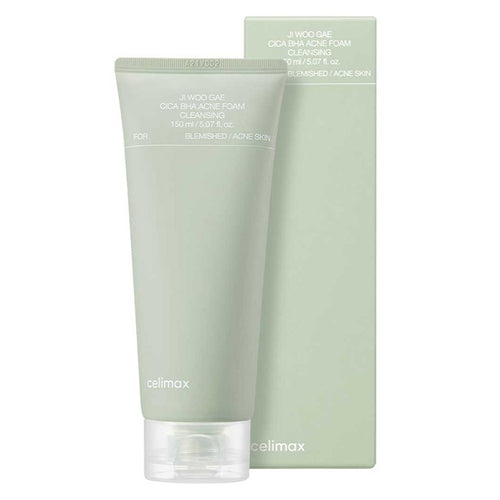 [CELIMAX] Jiwoogae Cica BHA Acne Foam Cleansing (150ml)