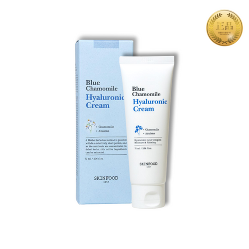 [SKINFOOD] Blue Chamomile Hyaluronic Cream (70ml)