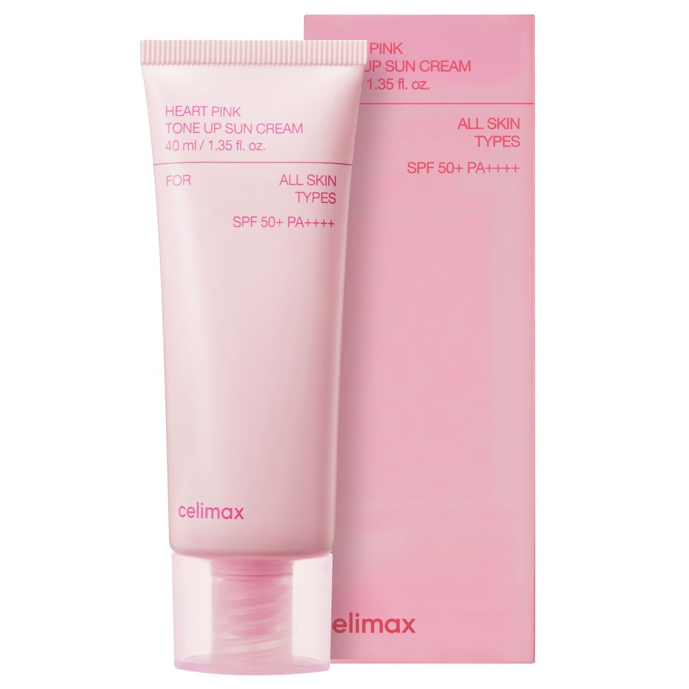 [CELIMAX] Heart Pink Tone Up Sun Cream SPF50+ PA++++ (40ml)