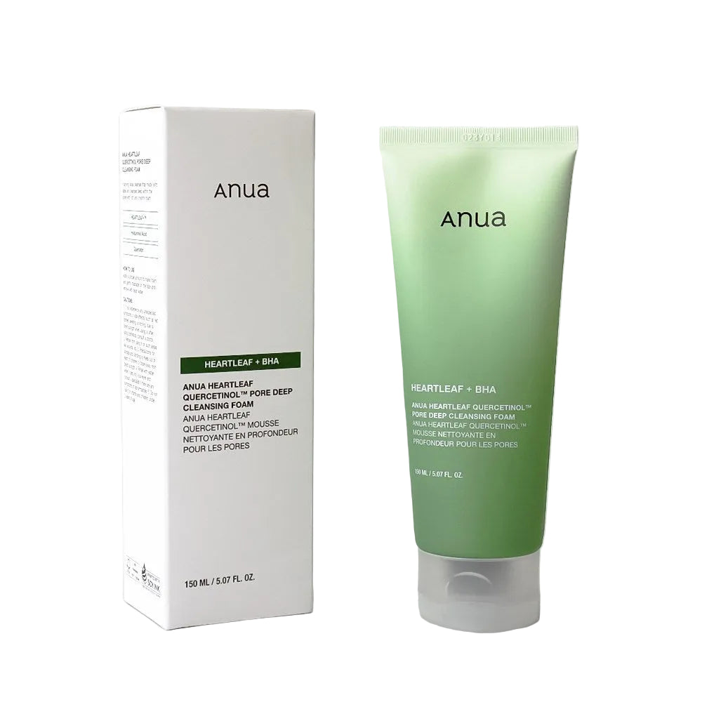 [ANUA] Heartleaf Quercetinol Pore Deep Cleansing Foam (2 options)