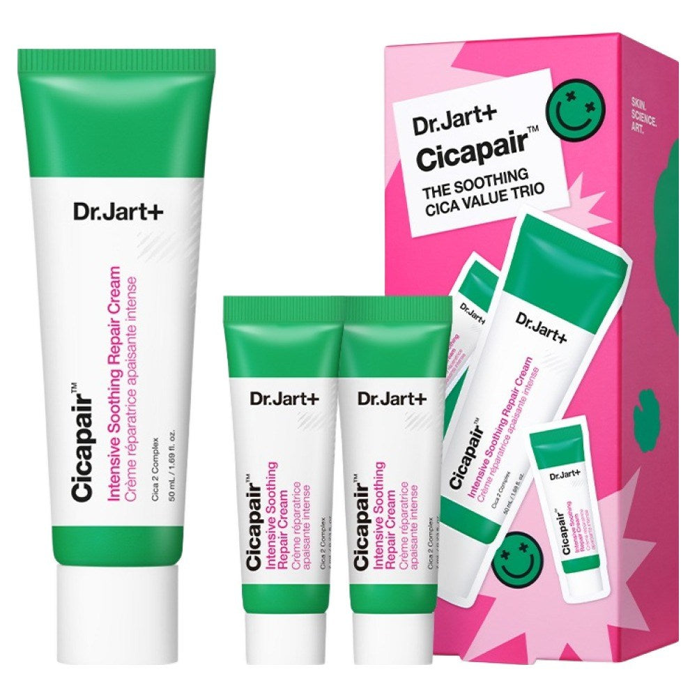[DR.JART+] Cicapair Intensive Soothing Repair Cream Value Trio (50ml + 7ml x 2)