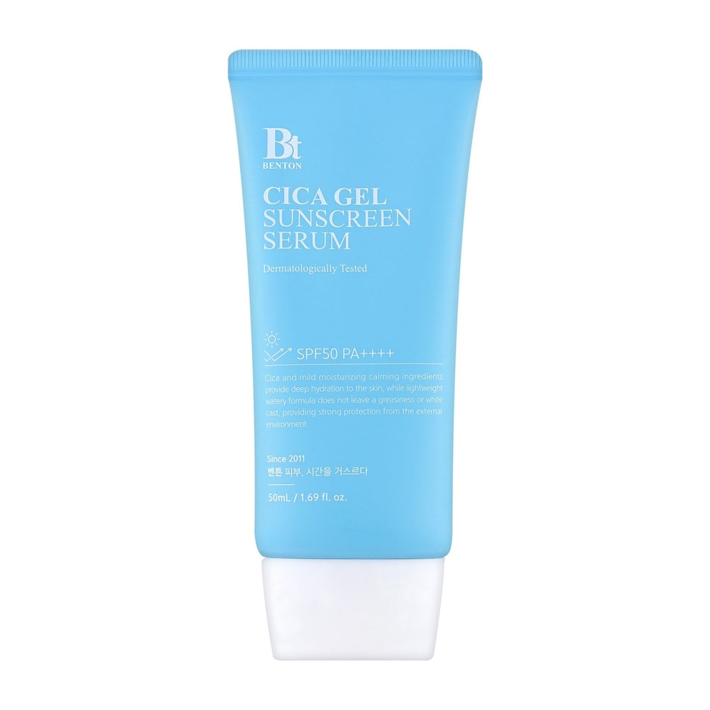 [BENTON] Cica Gel Sunscreen Serum SPF50+ PA++++ (50ml)