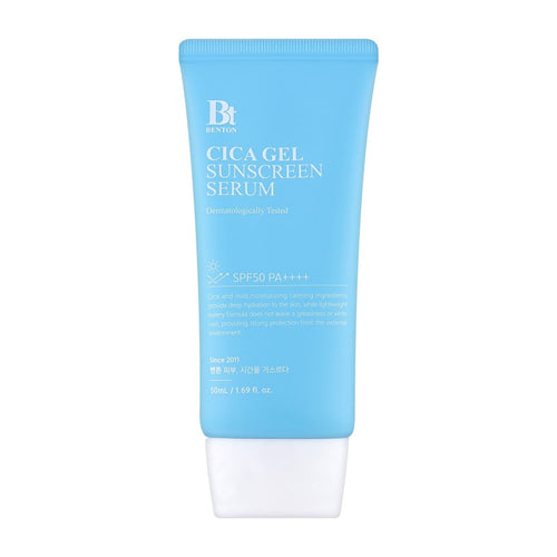 [BENTON] Cica Gel Sunscreen Serum SPF50+ PA++++ (50ml)