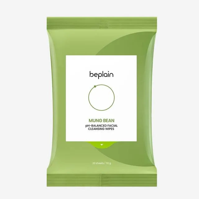 [BEPLAIN] Mung Bean pH-Balanced Cleansing Tissue (20 sheets)