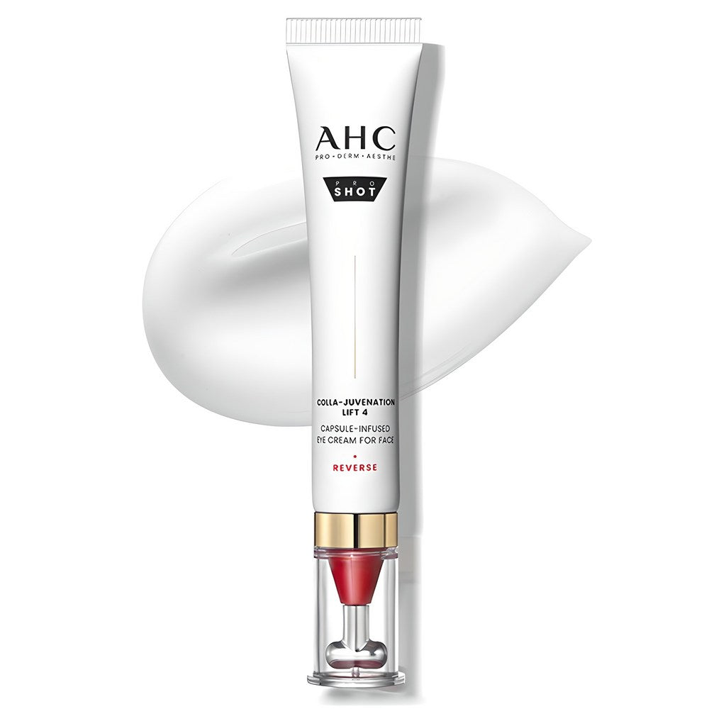 [AHC] Pro Shot Colla-Juvenation Lift 4 Capsule-Infused Eye Cream For Face (30ml)