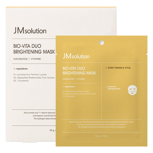 [JMSOLUTION] Bio Vita Duo Brightening Mask (4 sheets)