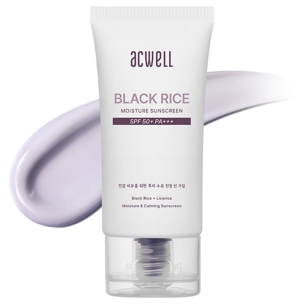 [ACWELL] Black Rice Moisture Sun Cream SPF50+ PA+++ (50ml)