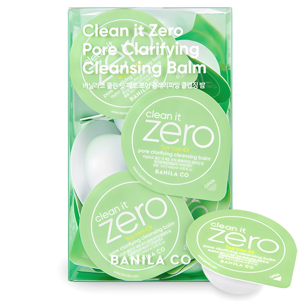 [BANILA CO] Clean It Zero Pore Clarifying Cleansing Balm Travel Kit (16 x 3ml)