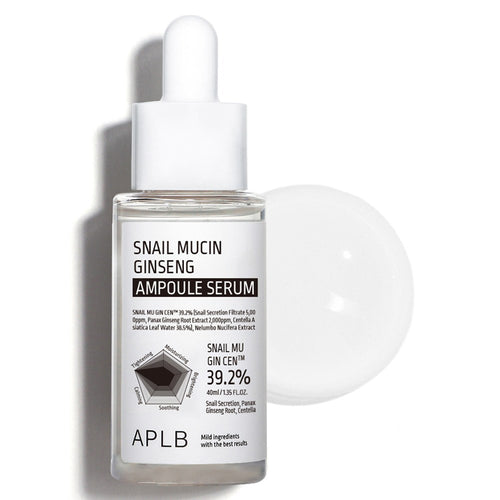 [APLB] Snail Mucin Ginseng Ampoule Serum (40ml)