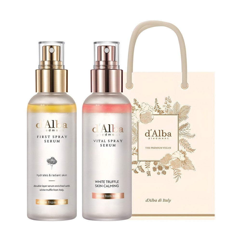 [D'ALBA] White Truffle First Spray Serum + Vital Spray Serum Set (100ml + 100ml)